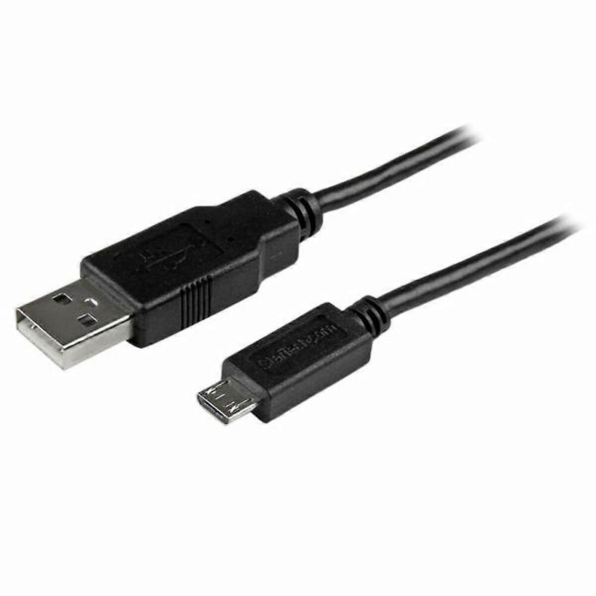 Kabel Micro USB Startech USBAUB50CMBK 50 cm sort