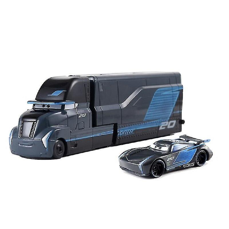 ピクサーカーズ3 2おもちゃの車、ジャクソンストームマイク、アンクルトラック、ダイキャストアブスプラスチック、1:55-a