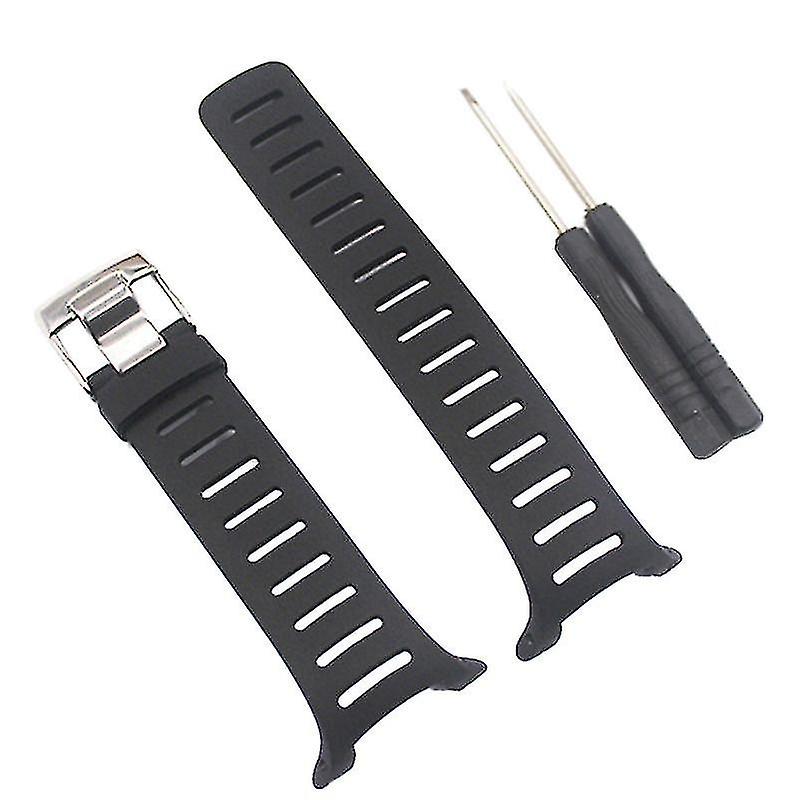 Soft Rubber Watch Band Metal Buckle Wrist Strap With Screwdrivers For Suunto T1 T1c T3 T3c T3d T4c T4d T Series Smart Watch Accessories-yezi