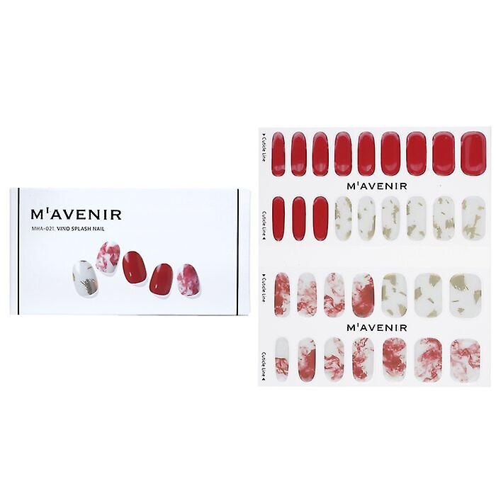 Mavenir Nail Sticker - # Vino Splash Nail 32pcs