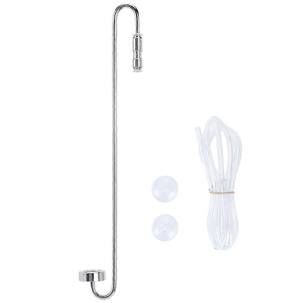 Clapet anti-retour externe en acier inoxydable 304, surface miroir, diffuseur d'oxygène pour aquarium, atomiseur de CO2, raffineur d'air
