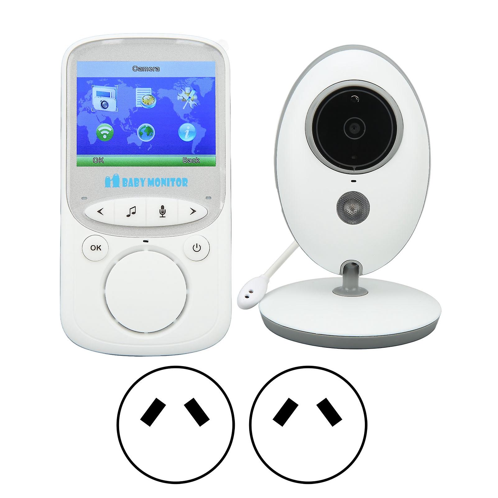 Wireless LCD Baby Monitor - Real-Time Tracking, Two-Way Intercom, Night Vision, Multi-Device