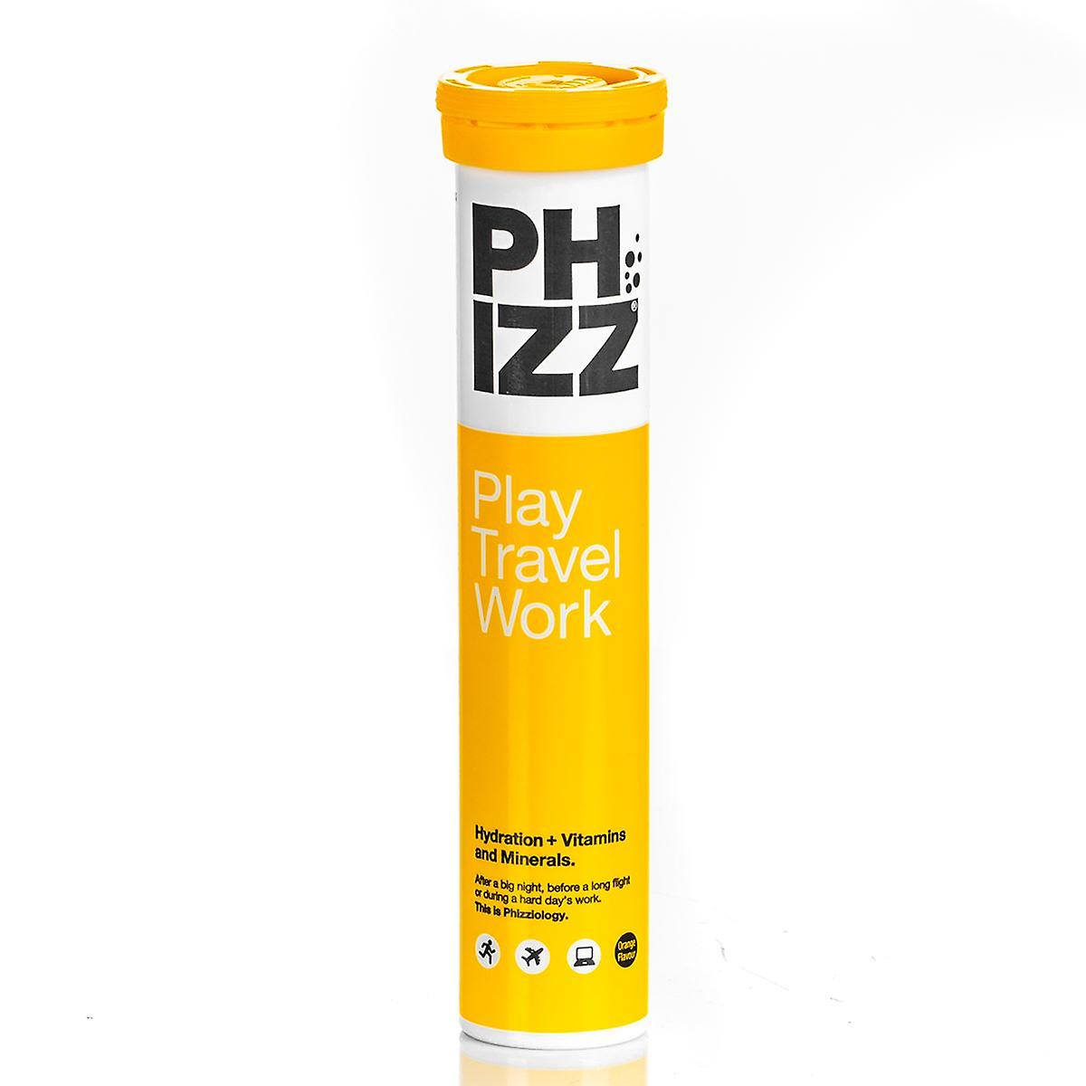 Phizz Réhydratation, Vitamines et Minéraux - 20 Comprimés d’Orange