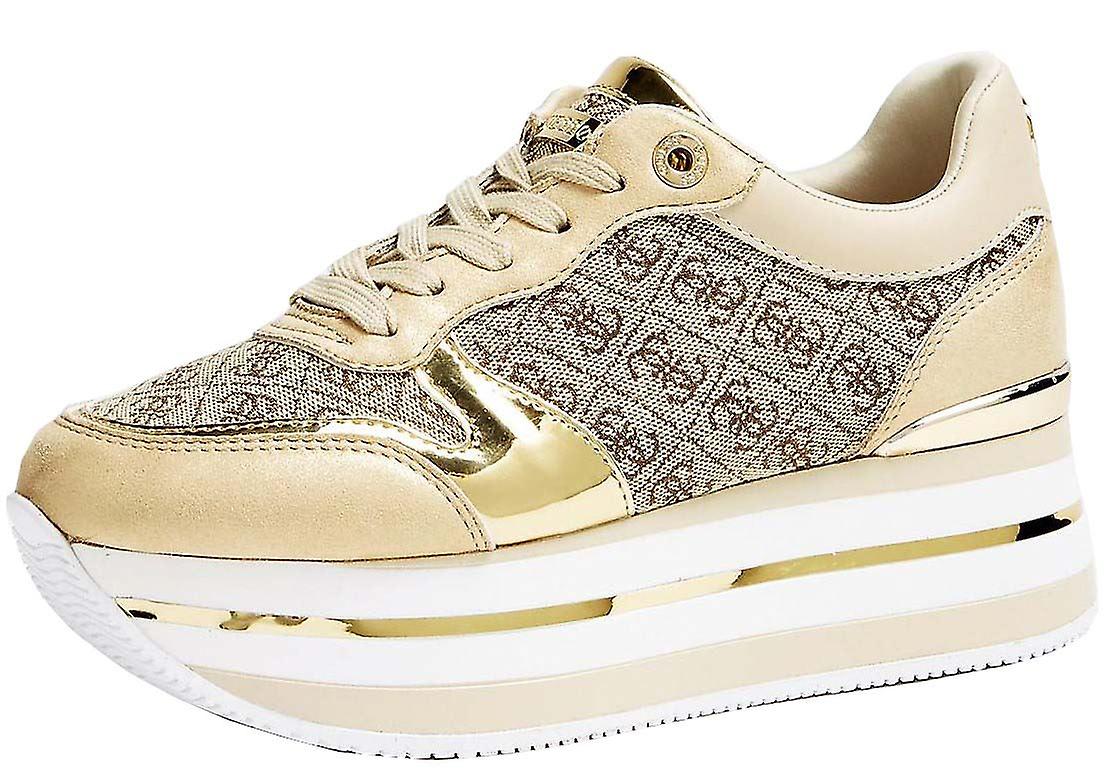 Guess Hinders Logo Beibr Womens Platform Trainers