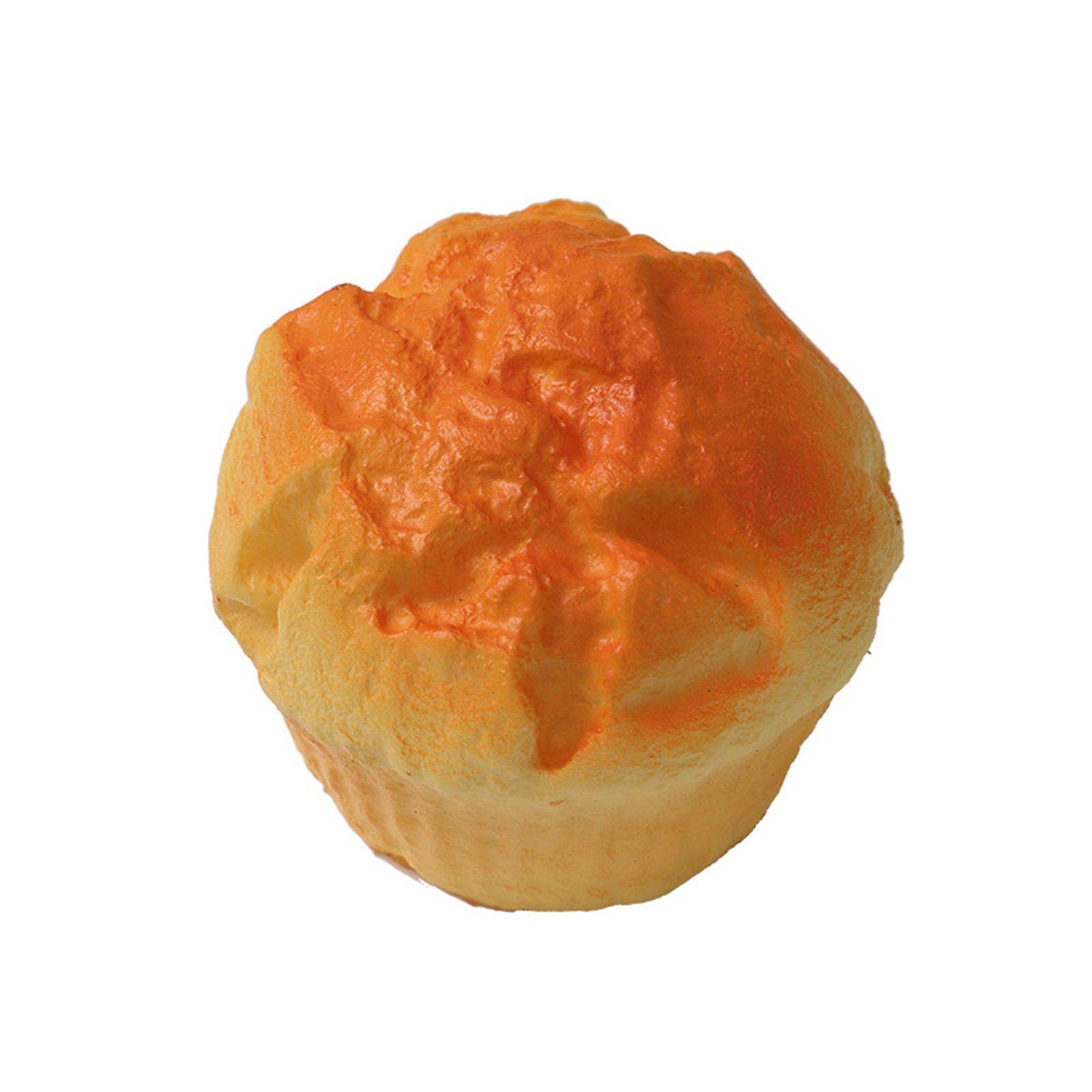 Simulation Bread Pretend Play Realistic Appearance Photography Prop Decompression Squeeze Toy Bread Model for Home