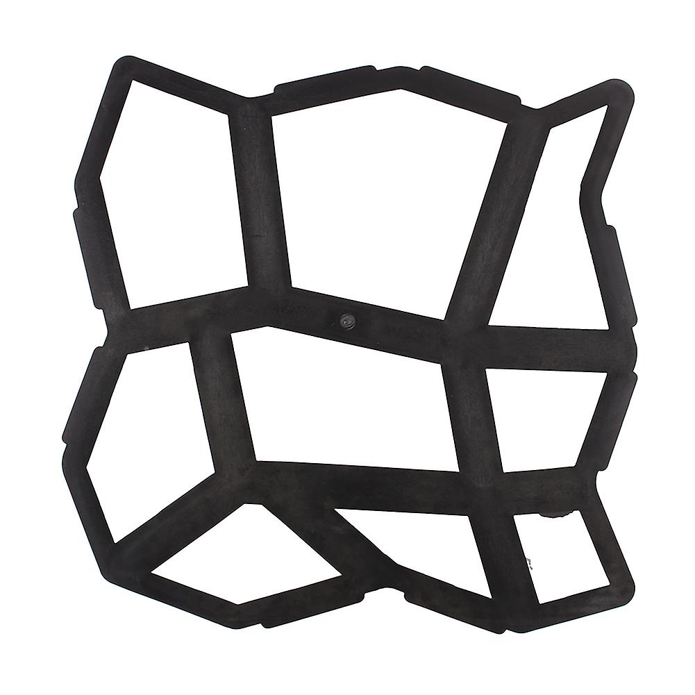 Driveway Paving Mold 43x43x4cm Black Concrete Pathmate Tool