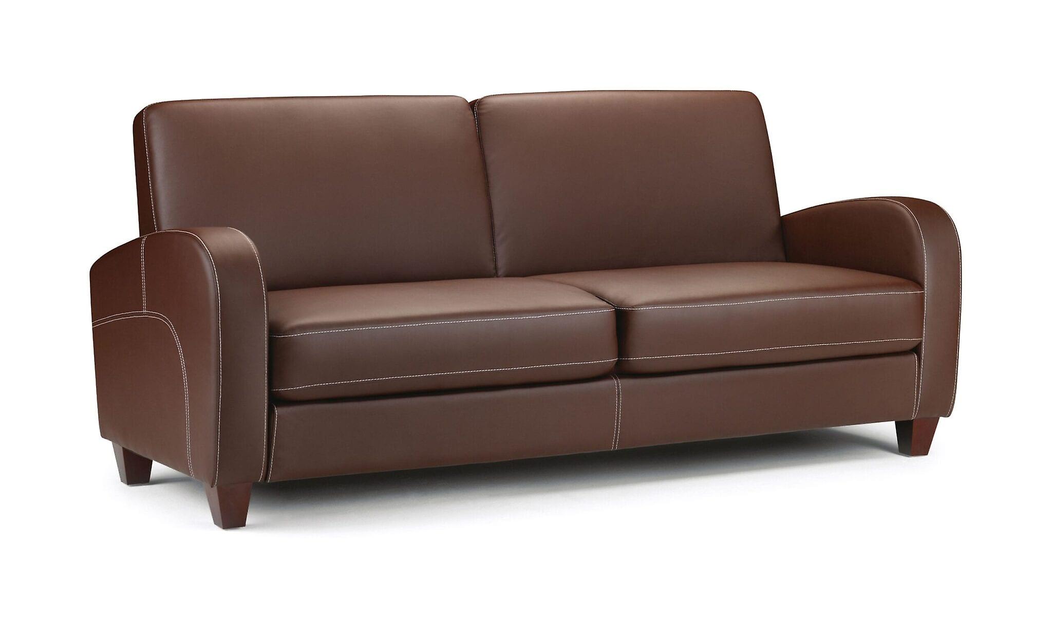 Viva 3 Seater Sofa Chestnut