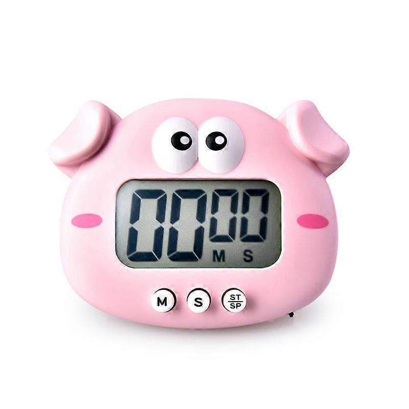 Digital Kitchen Timer Cute Animal Timer With Strong Magnet Back Stand Loud Alarm Large Screen Cooking Timer Clock For Time
