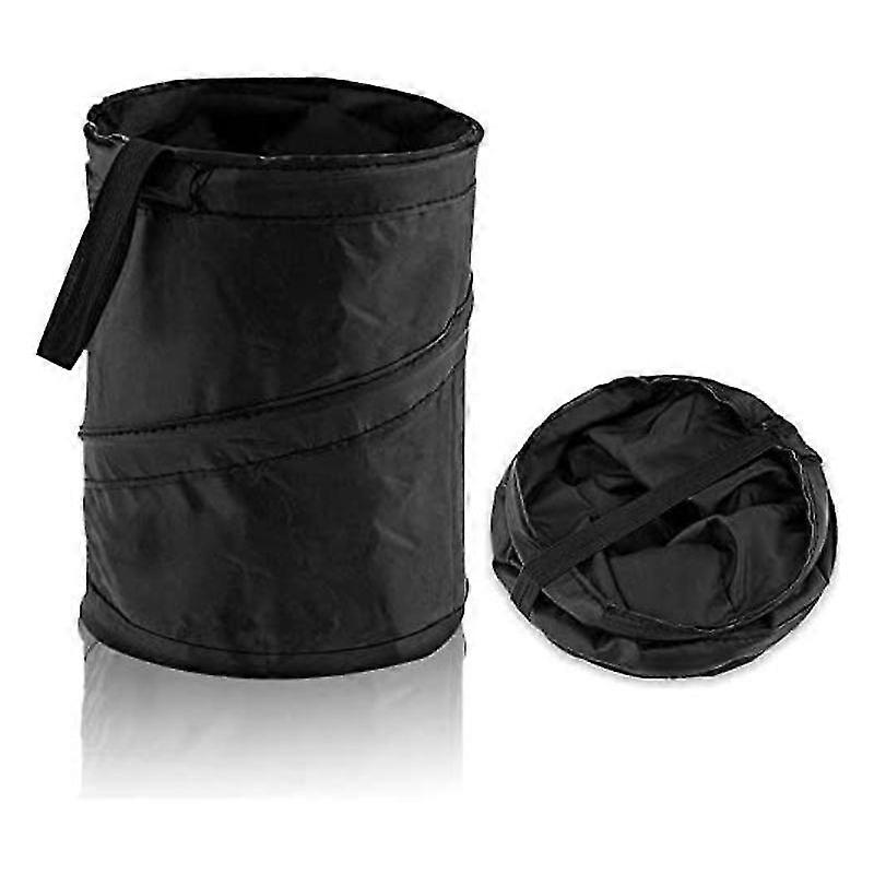Jianghuo Black Compact Mini Collapsible Car Bin