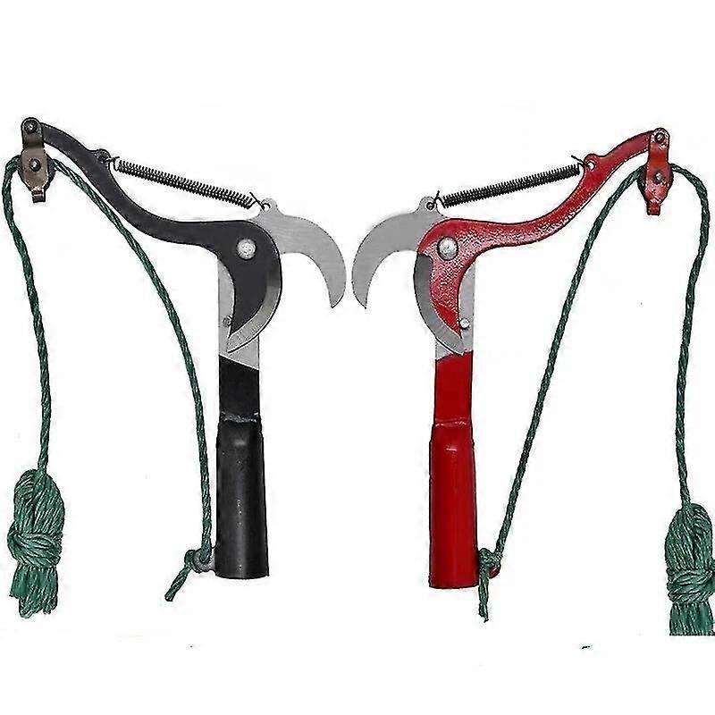 1PC High-Altitude Extension Lopper Branch Scissors Extendable Fruit Tree Pruning Saw Cutter Garden Trimmer Tool With Rope