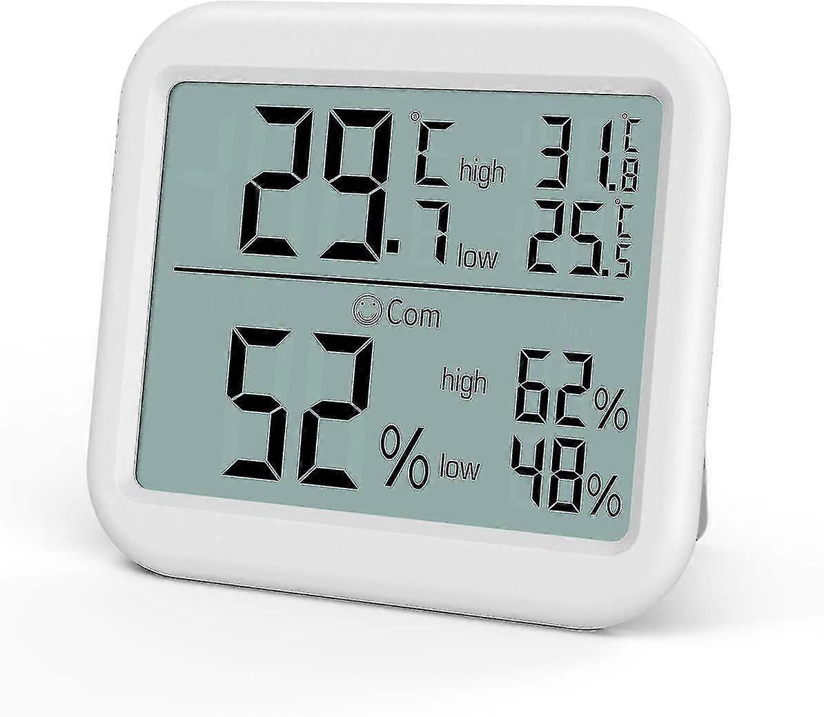 Digital thermo hygrometer, lcd thermometer, temperature humidity meter 1pc