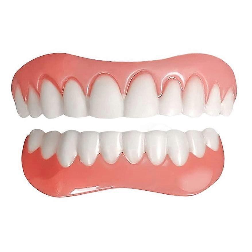 Set dinti falsi proteza, Plástico, Alb
