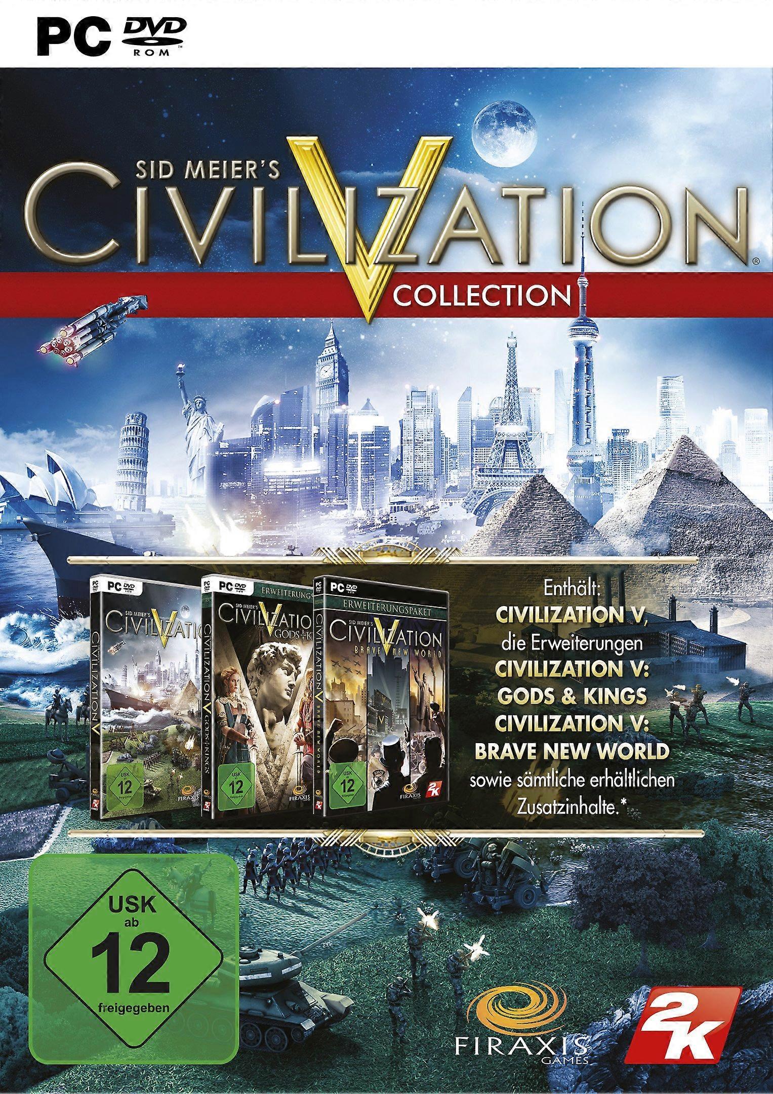 Sid Meiers Civilization V Collection - Windows - PC CD - New & Sealed