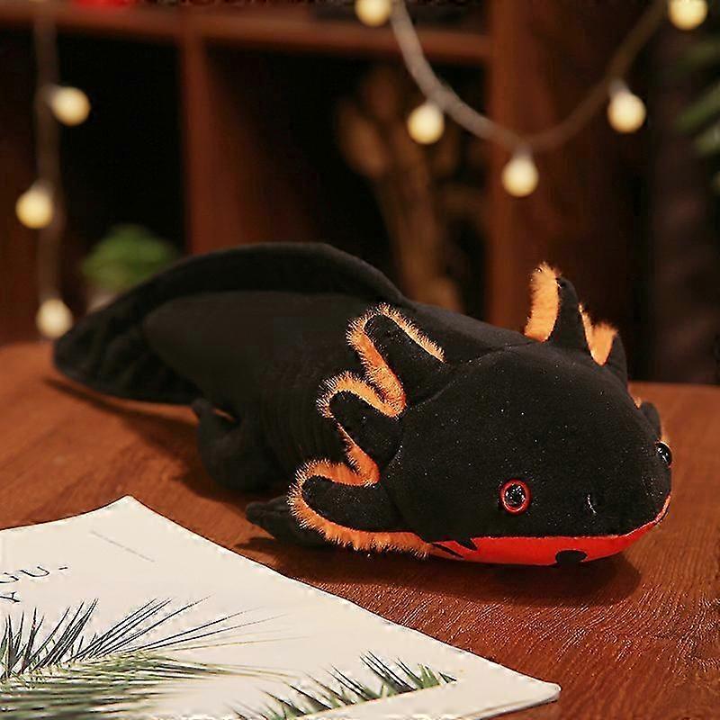 Fsw 45/80cm Axolotl Plush Toy Cute Salamander Stuffed Plushies Doll Kawaii Hexagonal Dino Soft Kids Toys Halloween Decor Gift