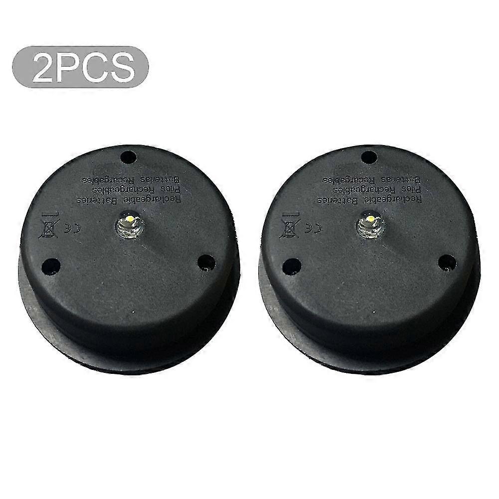 2pcs Battery Box Couvercle de lumière solaire pour remplacement de maison extérieure Top Practical Led