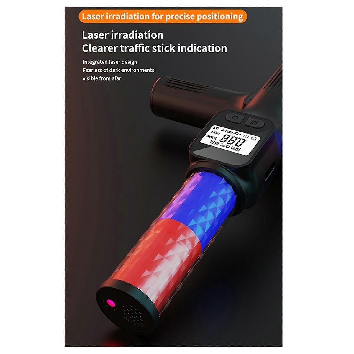 Professional Alcohol Tester Portable Air Blowing Handheld High-Precision Drunk Driving Test Special