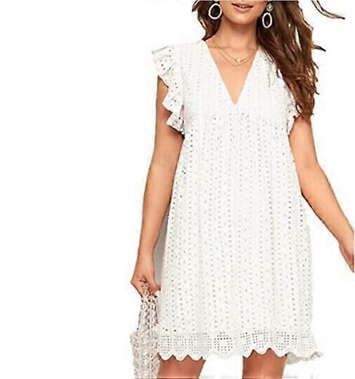 Moonycozy Dress with Built in Shorts, Moonycozy Lace Hollow Dress | Fruugo  UK