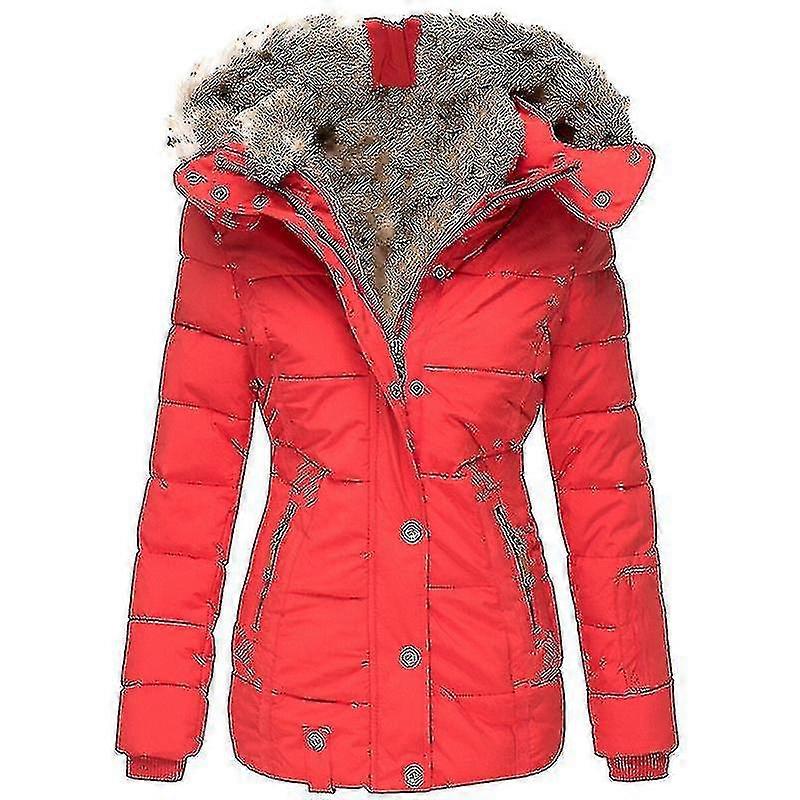 Damdunjacka Vinter Normal Varm Ledig Daglig Jacka Långärmad