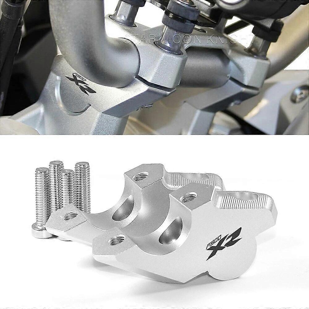 Motorcycle Accessories Handlebar Riser Drag Handle Bar Clamp Extend Adapter For BMW F900R F900XR F850GS F 850 GS ADV Adventure