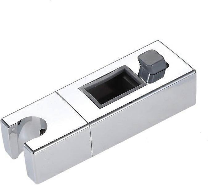 Adjustable Shower Head Slider Holder for Rectangular Rail - Compatible with Standard Shower Heads