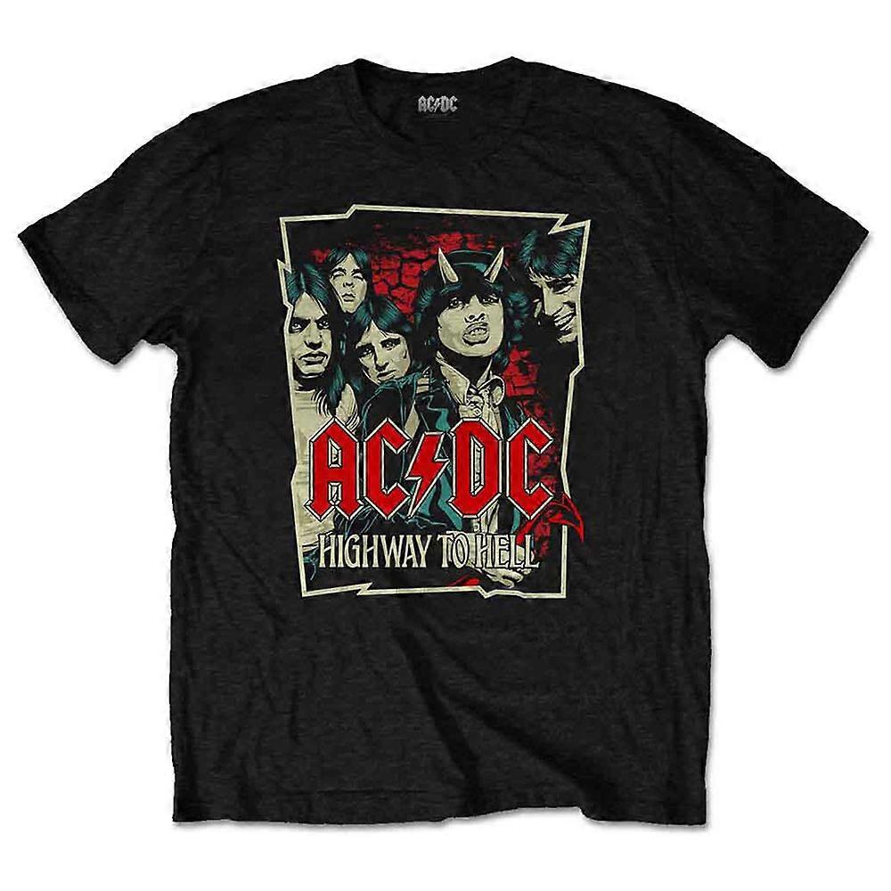 AC/DC Highway To Hell Sketch T Shirt