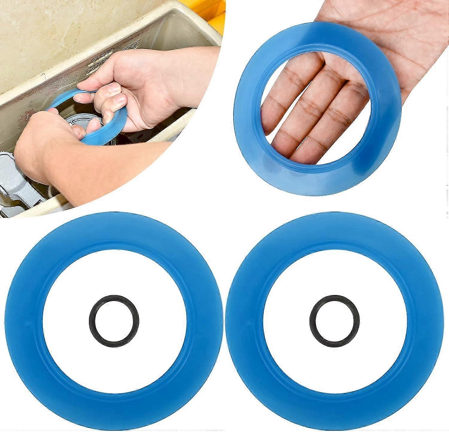 2 Pcs 7301111-0070A Flush Valve Seal Kit for American Standard Toilet Valve Seal for Toilets Flush Valve Gasket - q36/YY