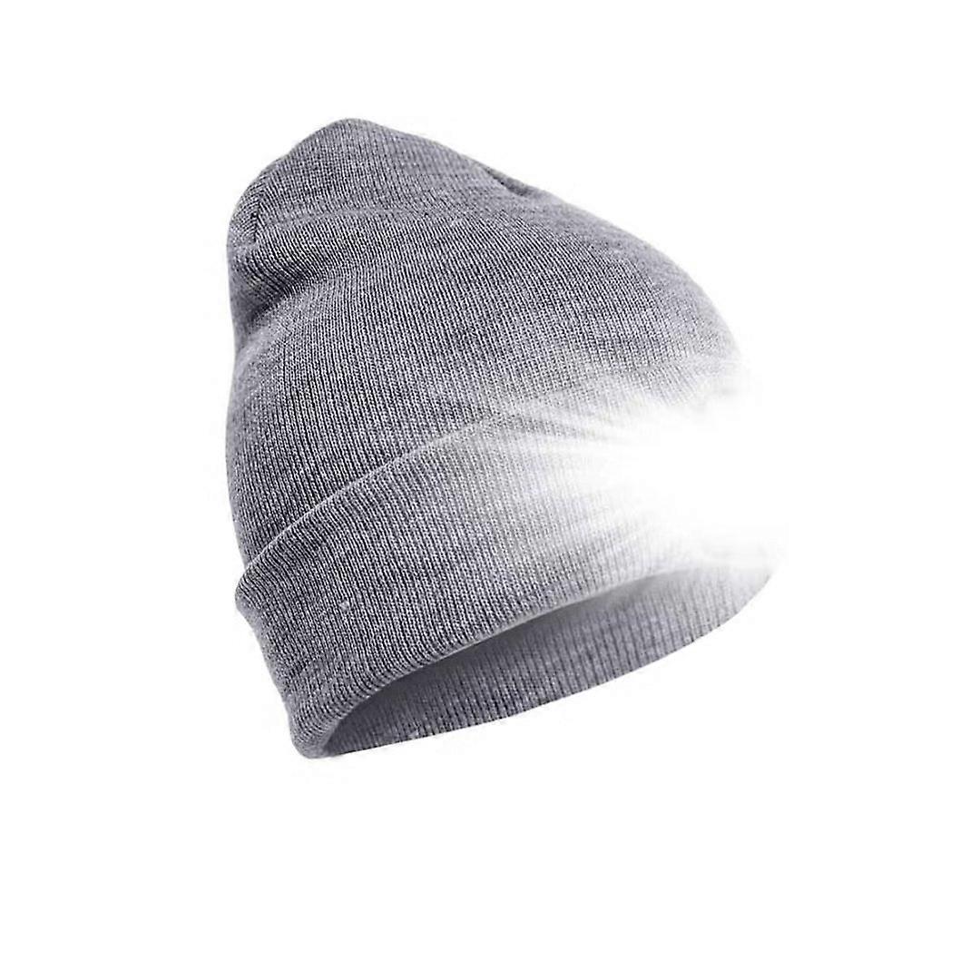 Unisex Led Beanie Hat With Usb Rechargeable Battery 5 Hours High Powered Light(1pc)