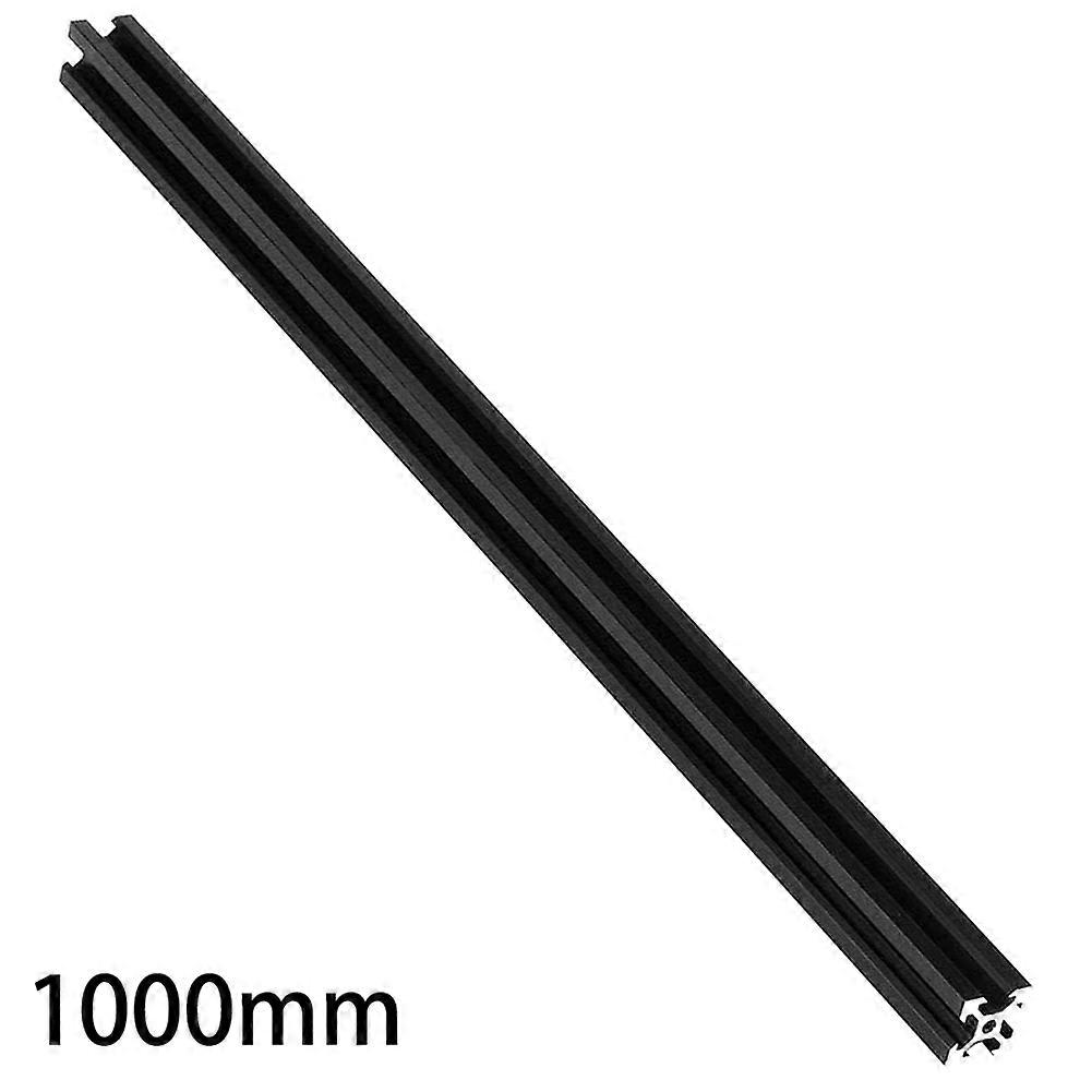 שחול אלומיניום 1000 מ"מ 2020 V סוג תקן אירופאי מסילה ליינר אלומיניום שחור