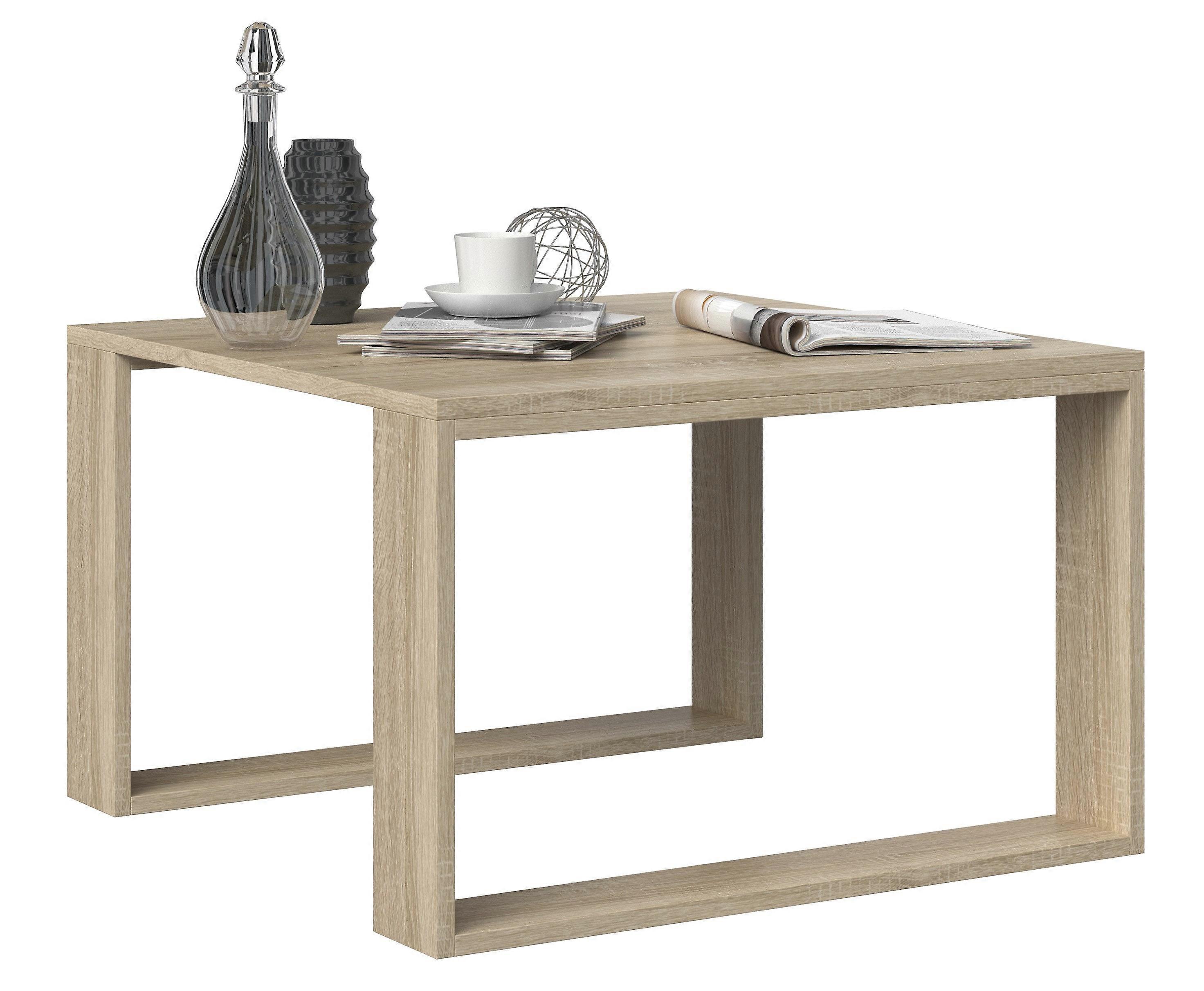 Couchtisch Bank Loft Moderne Mini-Eiche Sonoma