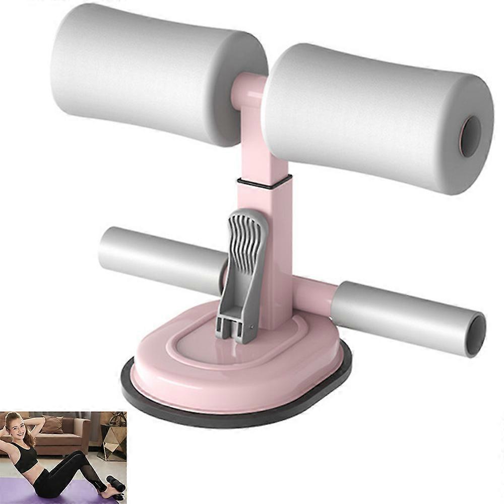 Portable Floor Sit Up Bar, Adjustable Self Suction Sit Up Aid