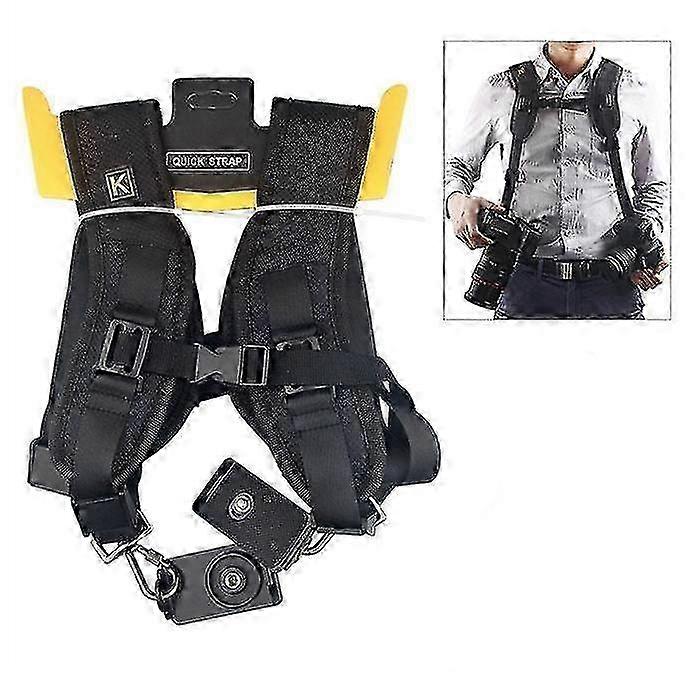 Quick strap quick release SLR camera double shoulder strap neck strap suitable for photographers