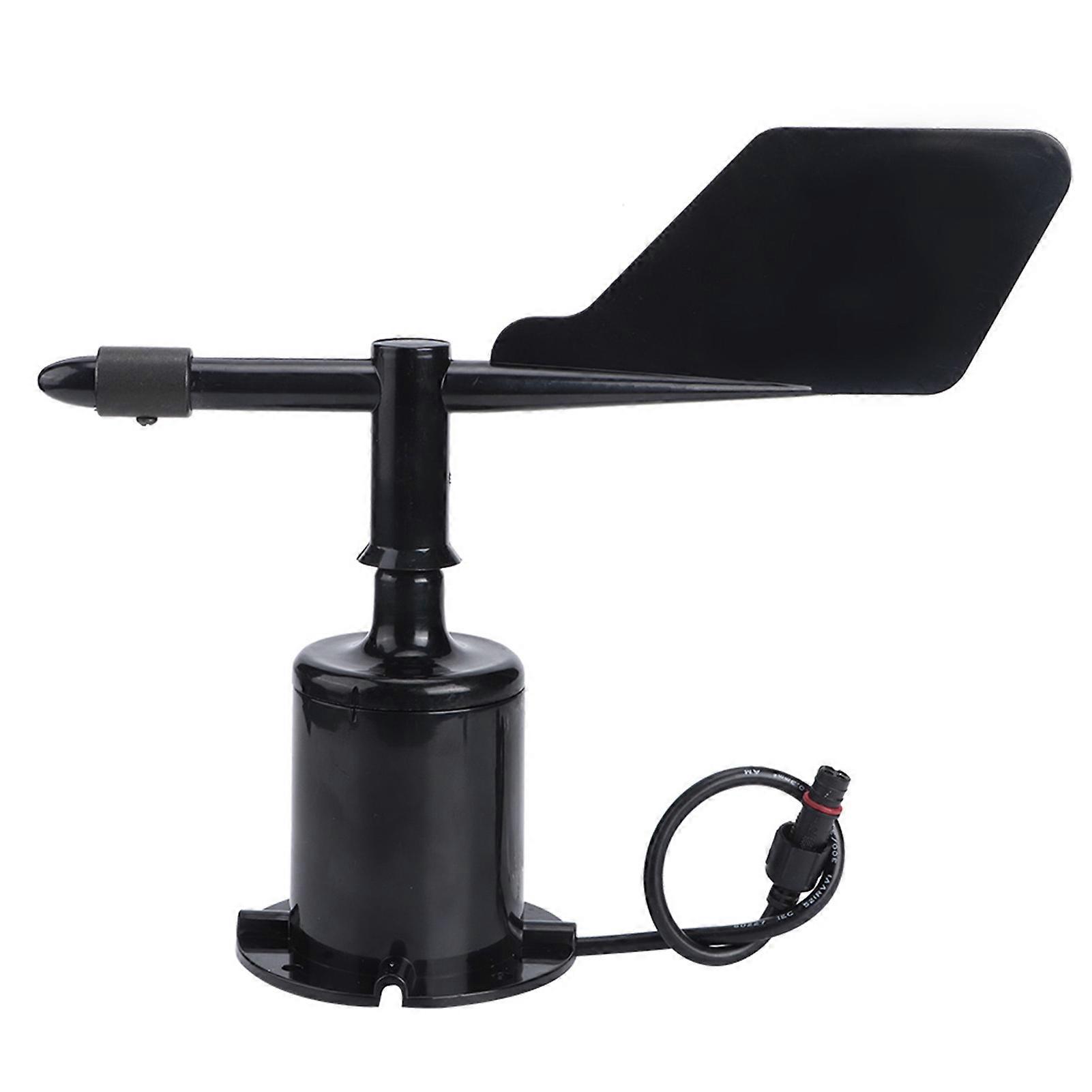 360 Degree Wind Transmitter Transducer Wind Speed Anemometer Instruments for Ambient Weather0-3V(5V Power Supply)