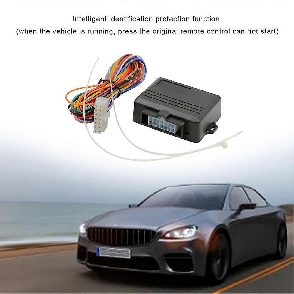 Remote Engine Start Stop with Remote Control Car Alarm Start Stop Keyless Push Starter Auto Keyless Entry System Car Accessories