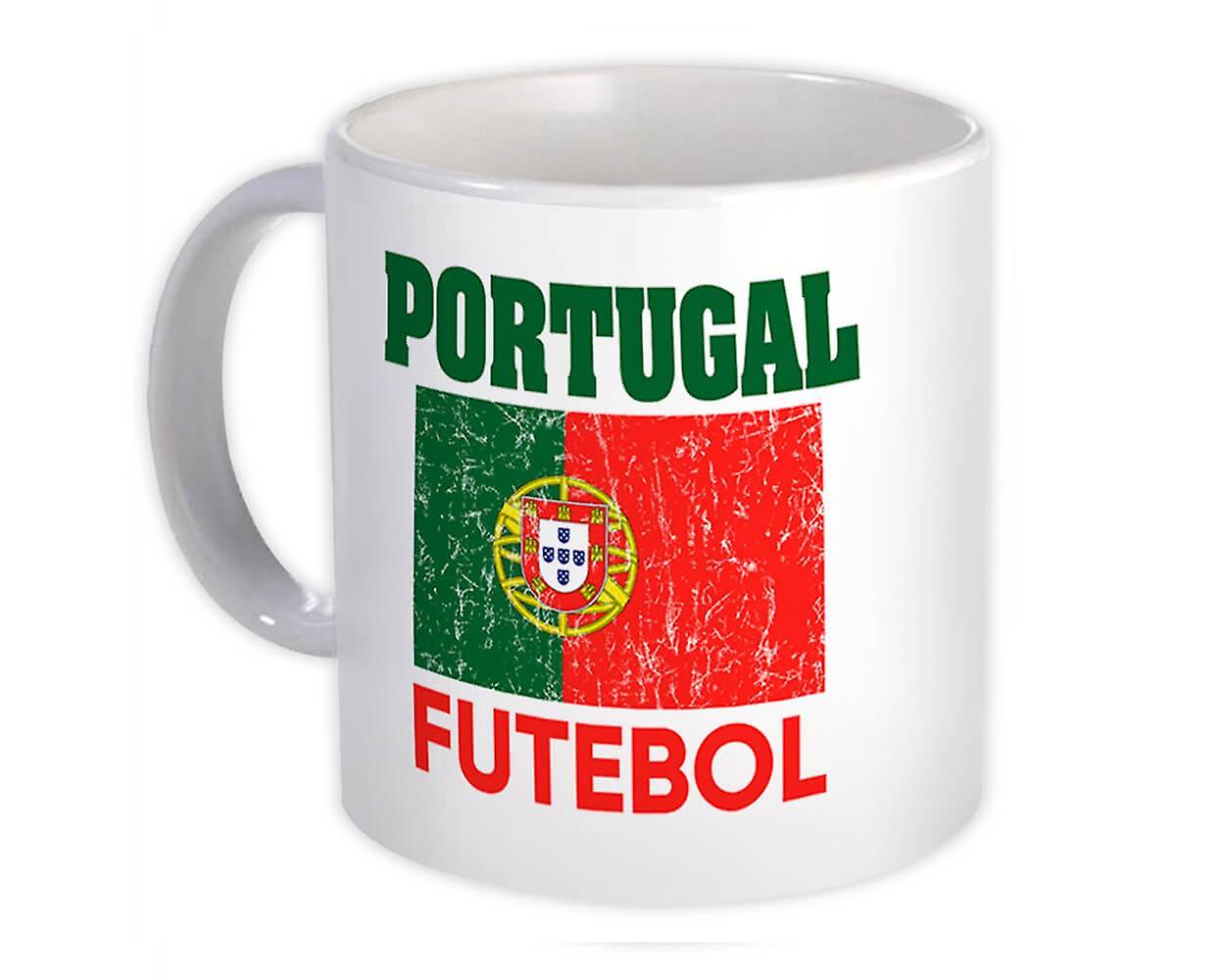Gift Mug: Portugal Distressed