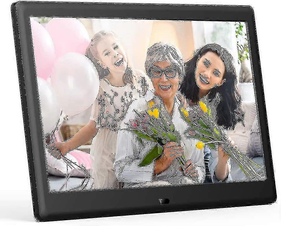 7 Inch Digital Picture Frame - Upgraded Digital Photo Frame With (16:9) Hd Ips High Quality