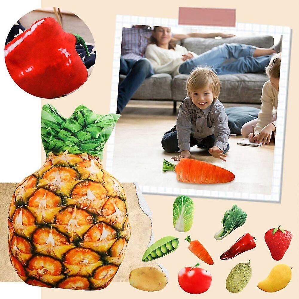 20CM Artificial Realistic Simulation Vegetables Model Grilled Fruits Vegetables