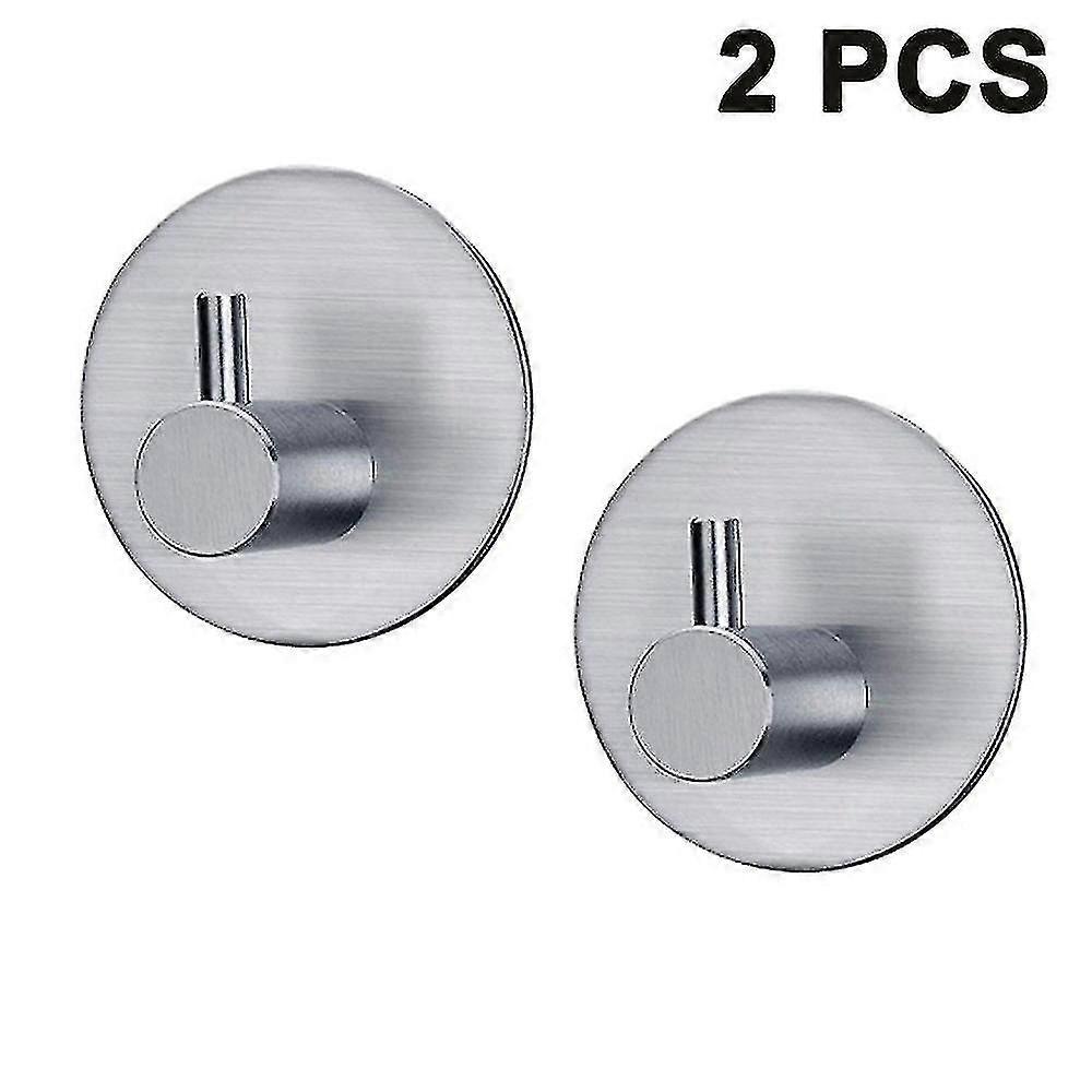 2pcs αυτοκόλλητα αγκίστρια πετσετών τοίχου κρεμάστρες αντιολισθητικών βαρέων καθηκόντων