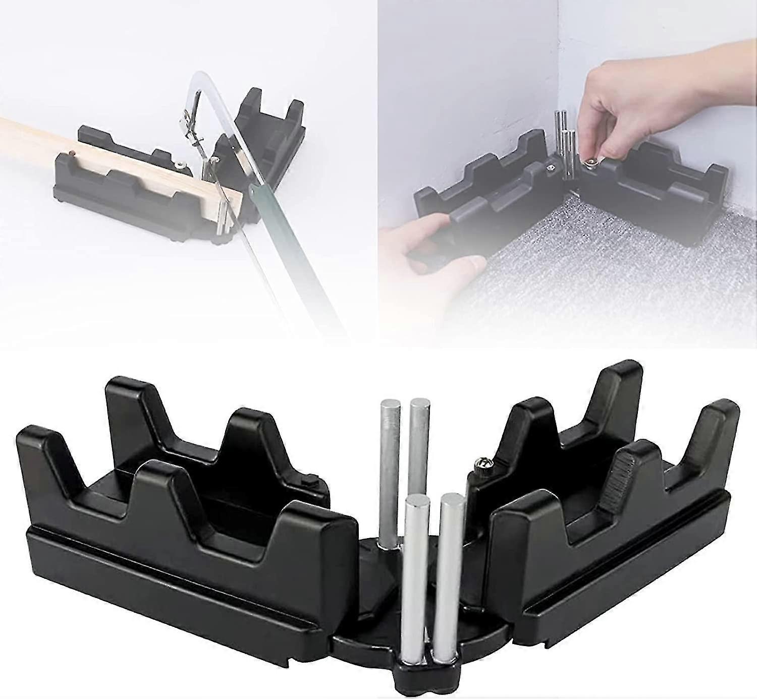 Mitre Measuring Cutting Tool - 2-in-1 Protractor for Precise Miter Saw Angles