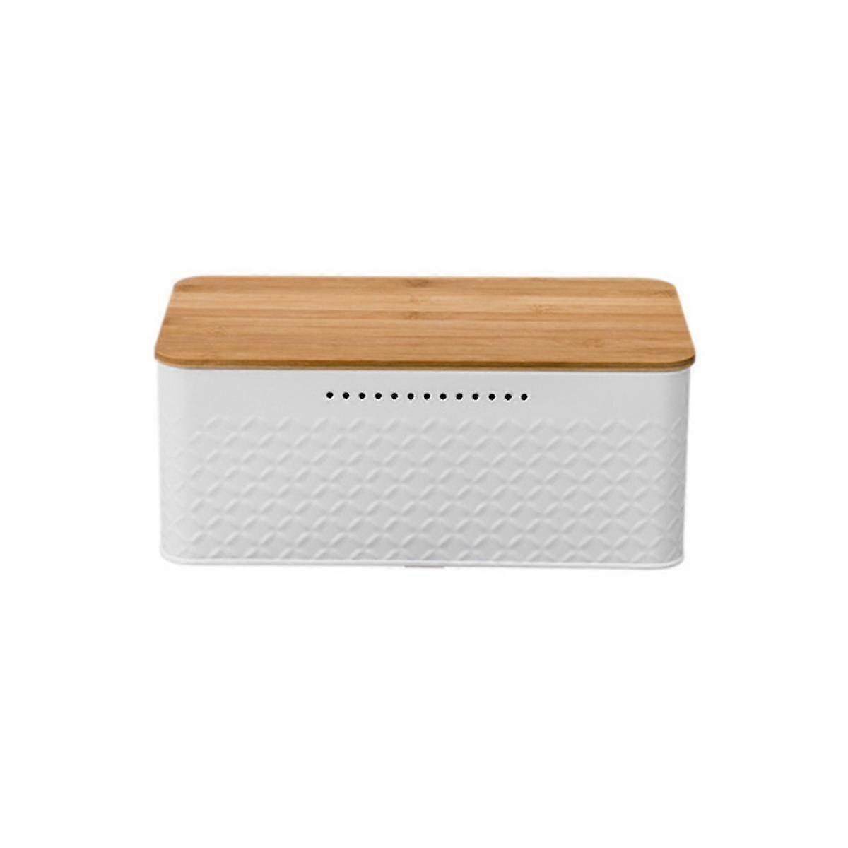 Bread Bin,innovative Bread Box Thanks To Carbon Coating,with Integrated Ventilation Holes,including