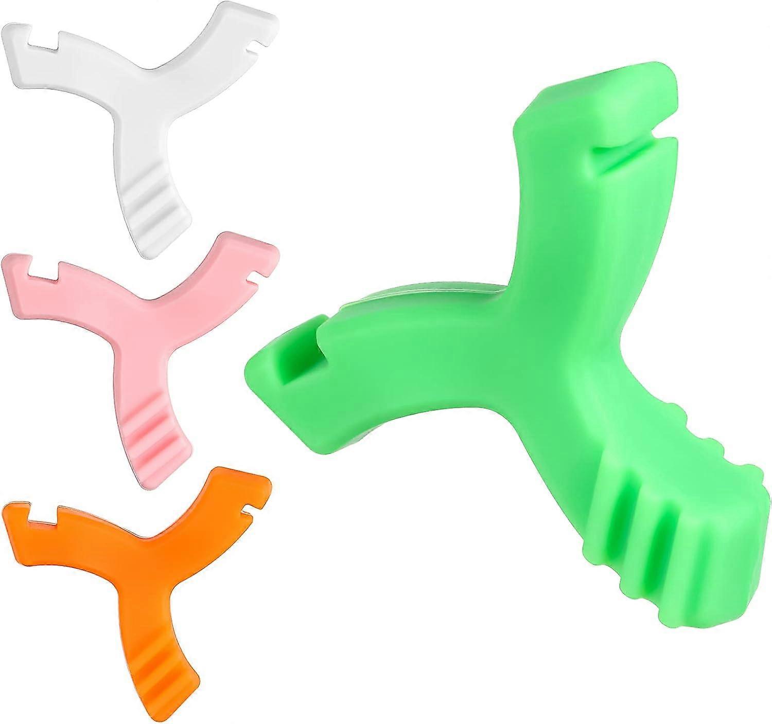 Chewies en forme de Y pour aligneur Invisalign, 4pcs Invisalign Trays Seater, Invisible Broches Orthodontic Gumies Dental Chewies