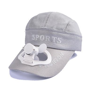 Korea Usb vifte visir cap blå rask tørr