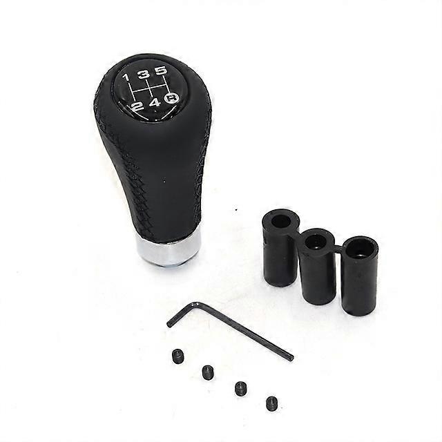 5-vaihteinen nahkainen auto manuaalivaihteiston vaihdekepin nuppi vaihdekepin nuppi Subaru WRX Impreza STi Legacy GDA GDB GC8: lle