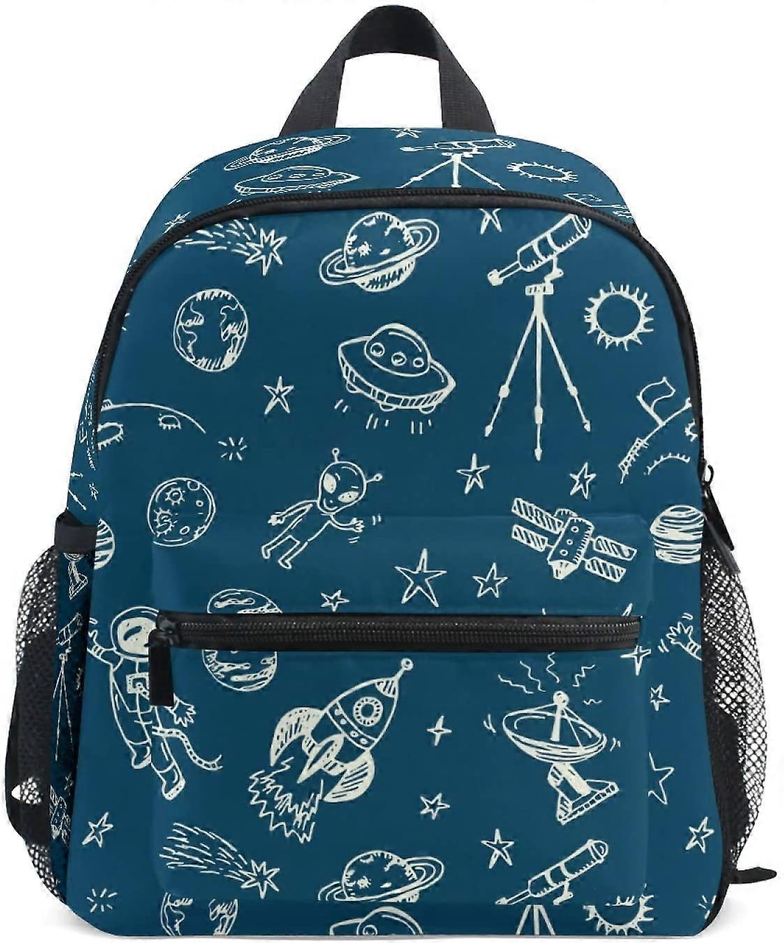 Travel Lightweight Kids Space Print Backpack
