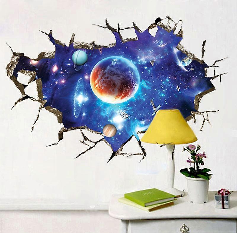 2 fluorescent wall stickers 60*90cm