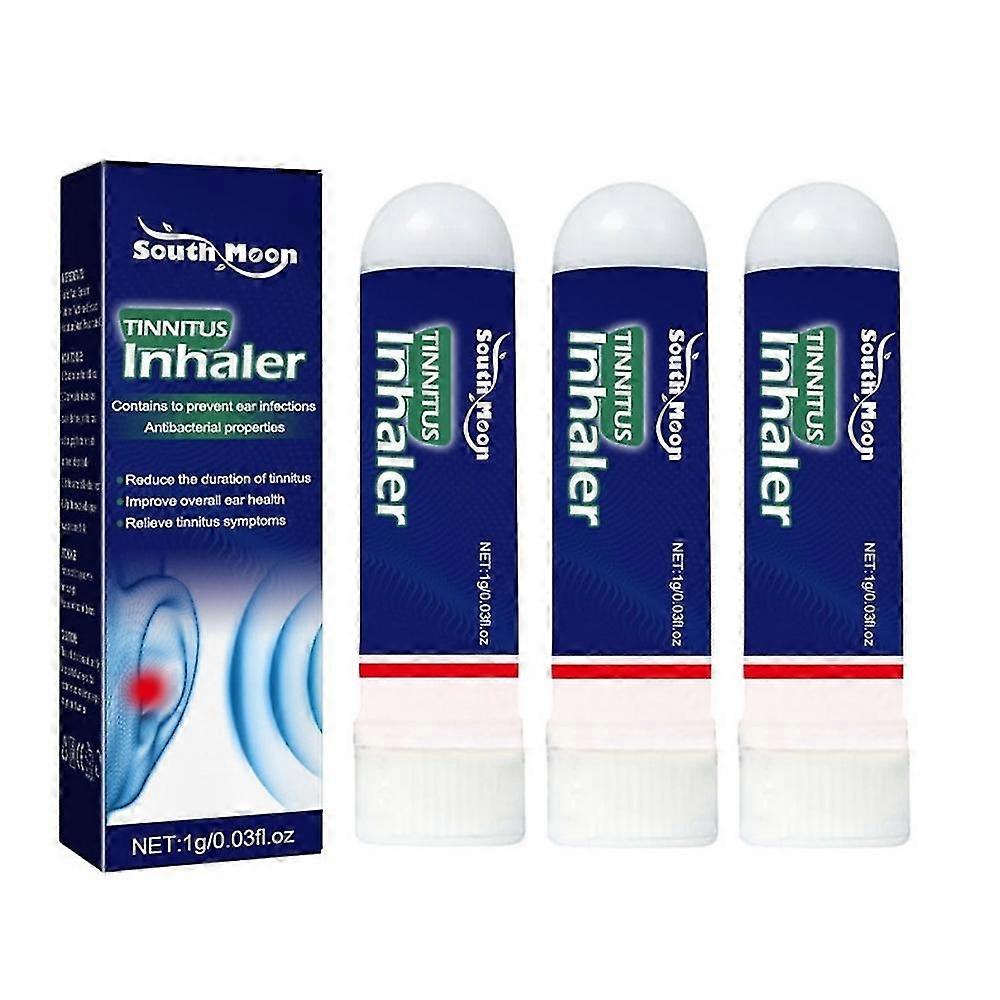 1-3X Echo Ease Ear Ringing Relief Treatment Inhaler Relieve Deafness Tinnitus Itching Earache Ear Hard Hearing Treatment Health