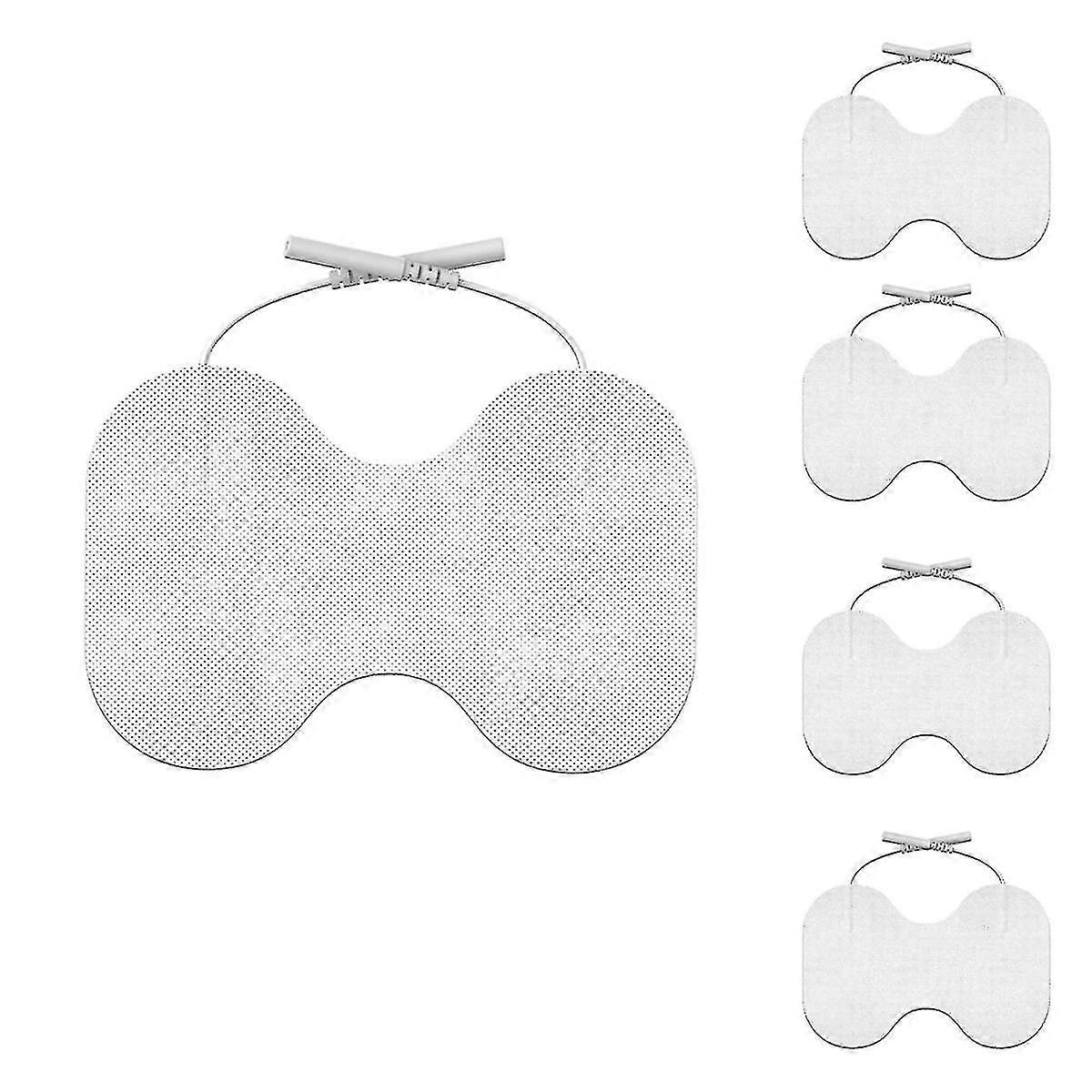 Tens Unit Replacement Pads - 4.5x6in Butterfly Shaped Electrode Pads Universal Compatibility, Pack