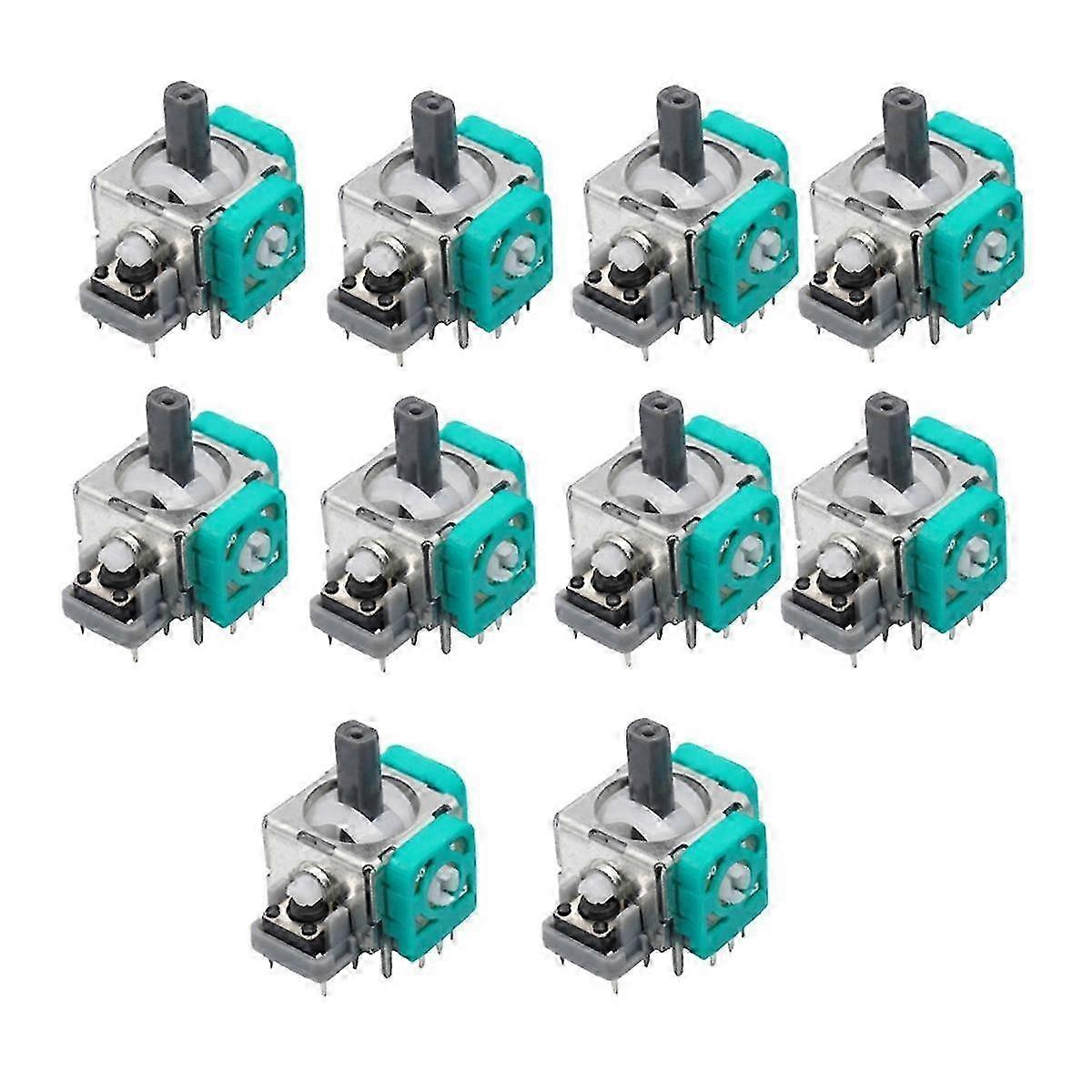 10 stks 3d Analoge Joystick Voor Game Console Joystick Vervanging Sensor Module Potentiometer