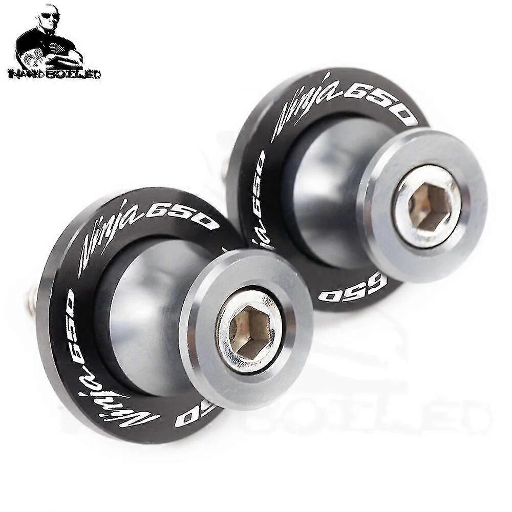 For Kawasaki Ninja650r Ninja650 Ninja 650 R -2017 2018 2019 2020 2022 Motorcycle Cnc M10 Swingarm Slider Spools Stand Screws