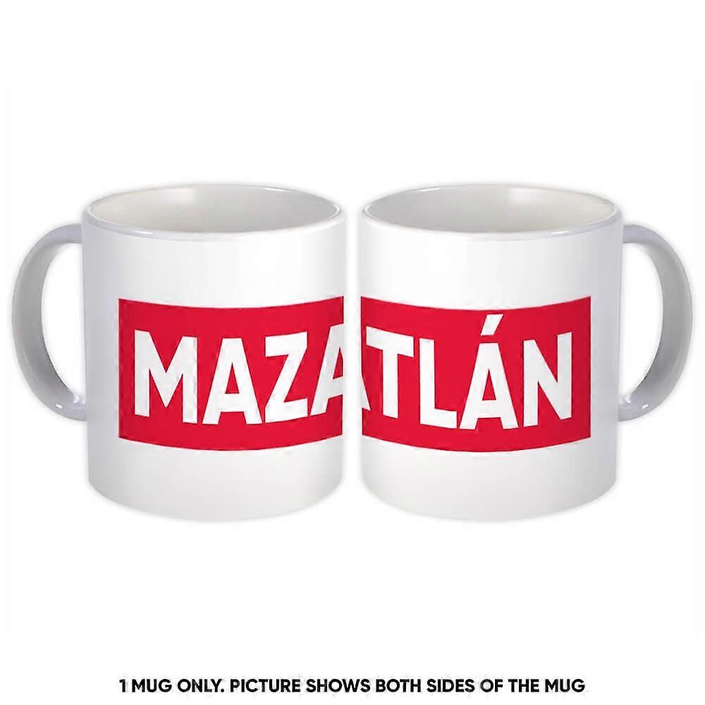 Geschenkbecher: Mazatlan Mexico Red
