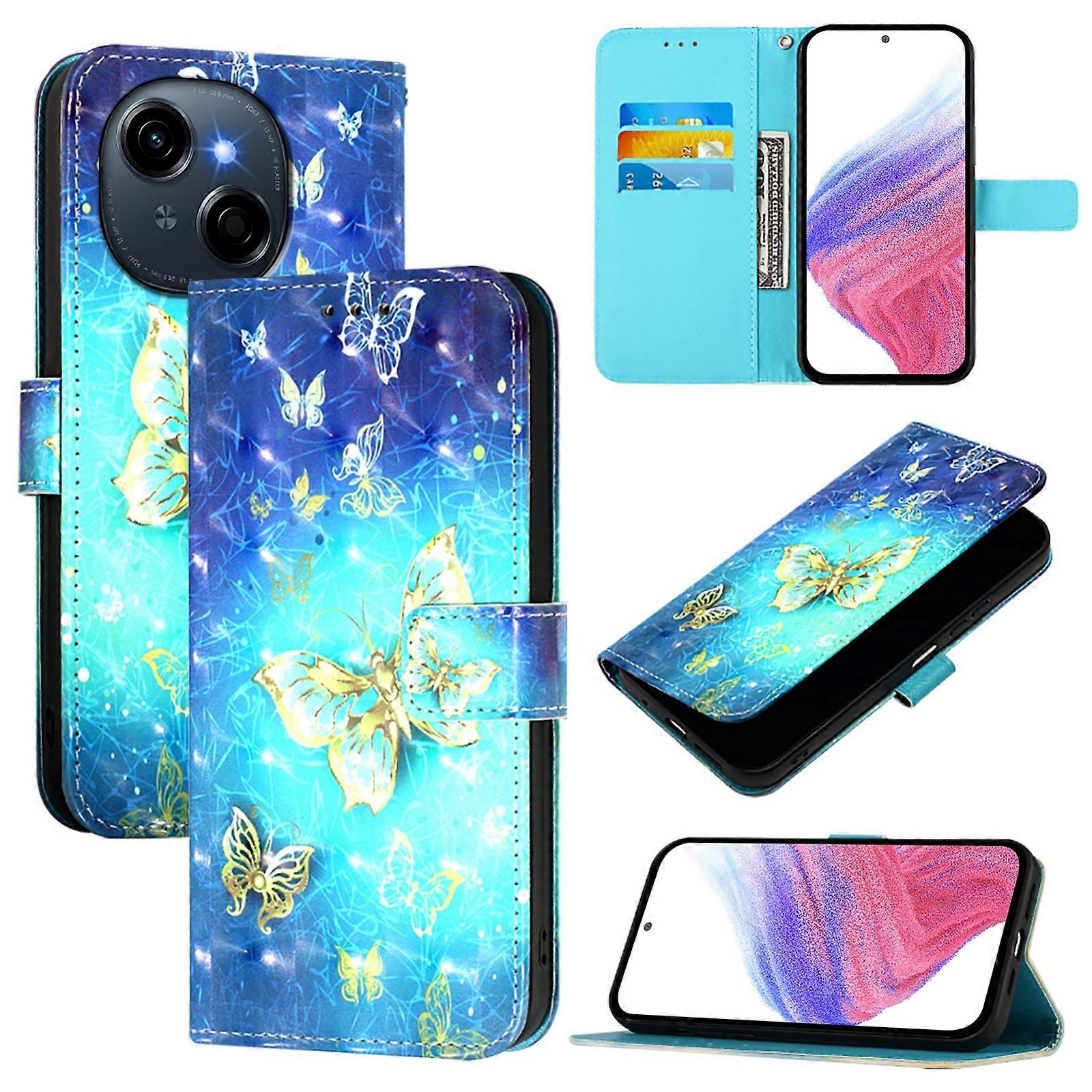 Peinture 3D Boîtier PU Pour Tecno Spark Go 1 / Go 2025